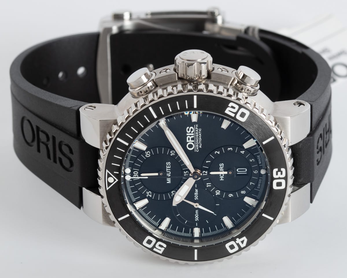 Front View of Aquis Chronograph