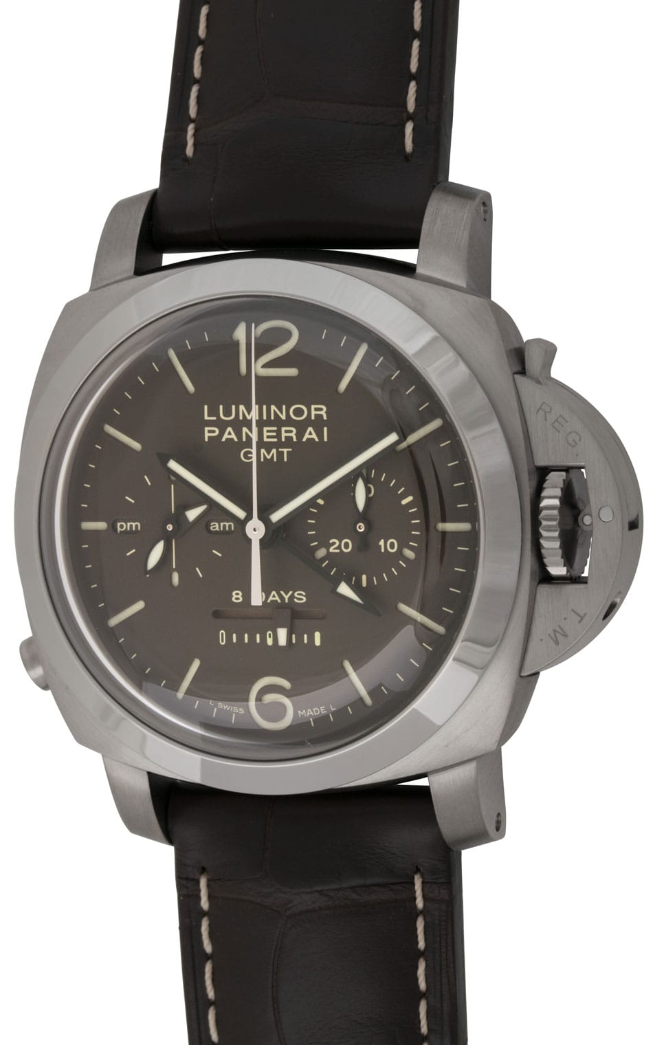 Panerai - Luminor 1950 Titanium 8 Days Chrono Monopulsante GMT