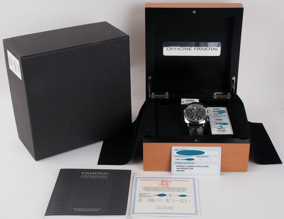 Box / Paper shot of Radiomir Chronograph