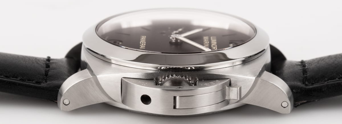 Crown Side Shot of Luminor 1950 3 Days Automatic