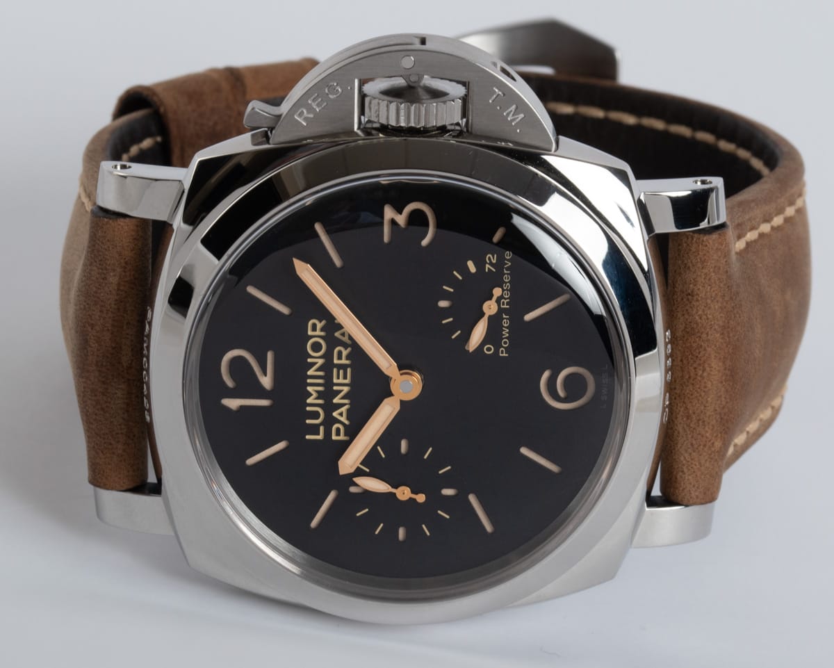 Front View of Luminor 1950 47 Power Reserve