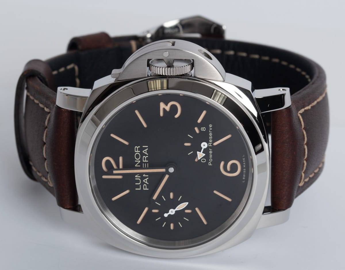 Front View of Luminor 8 Days Power Reserve
