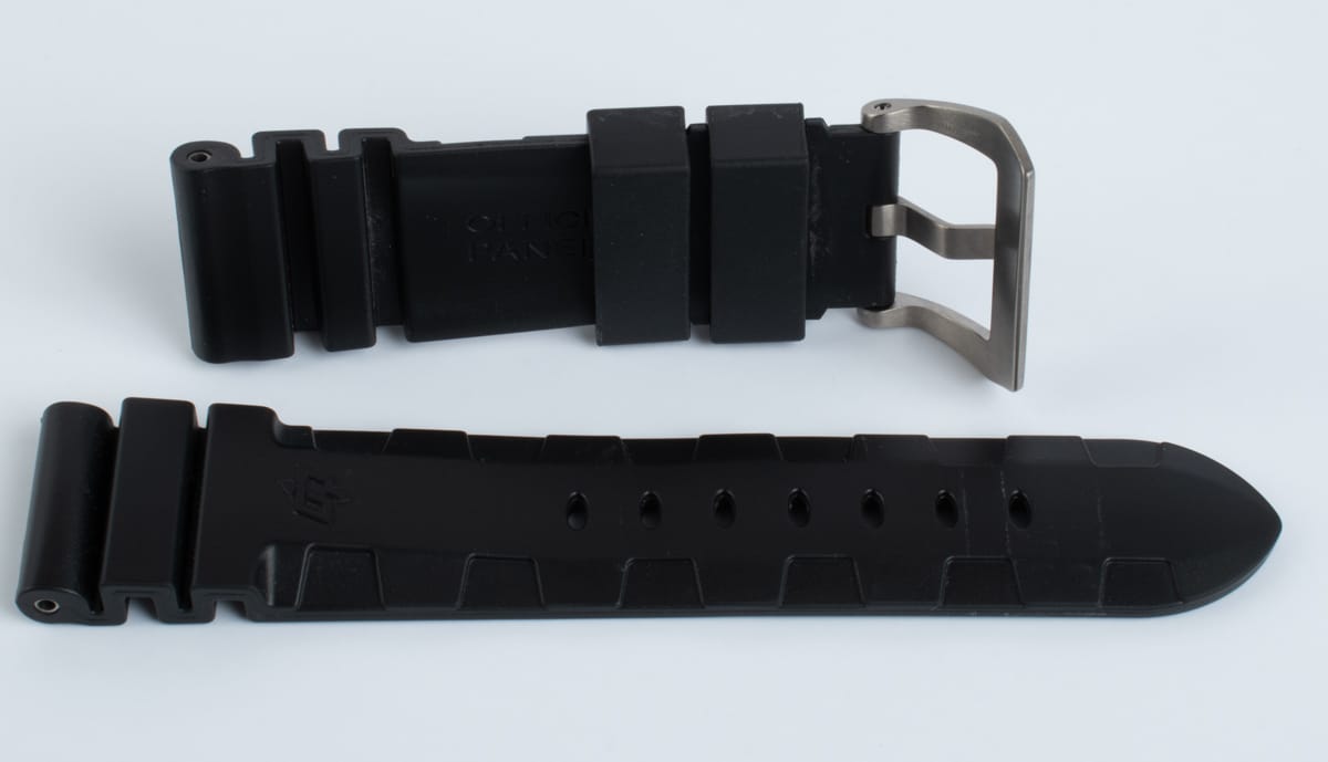 Another Photo of  of Rubber Logo Strap