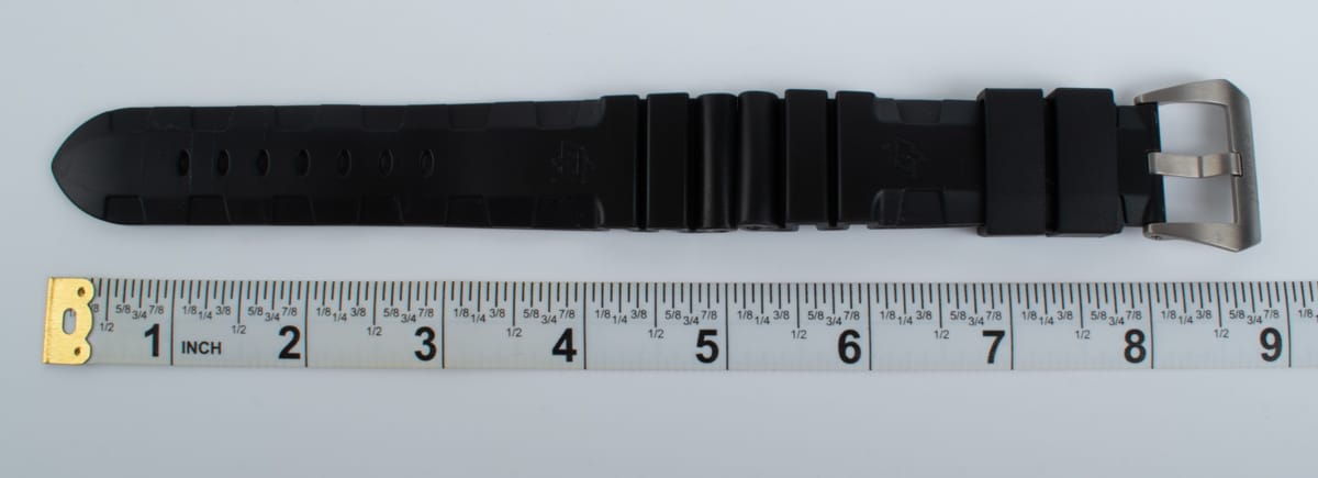 Yet another Photo of  of Rubber Logo Strap