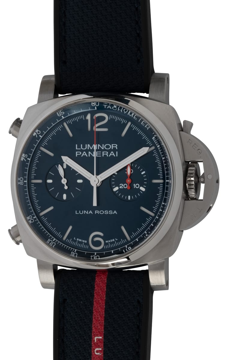 Panerai Luminor Chronograph Luna Rossa PAM 1303 Used Watch For Sale