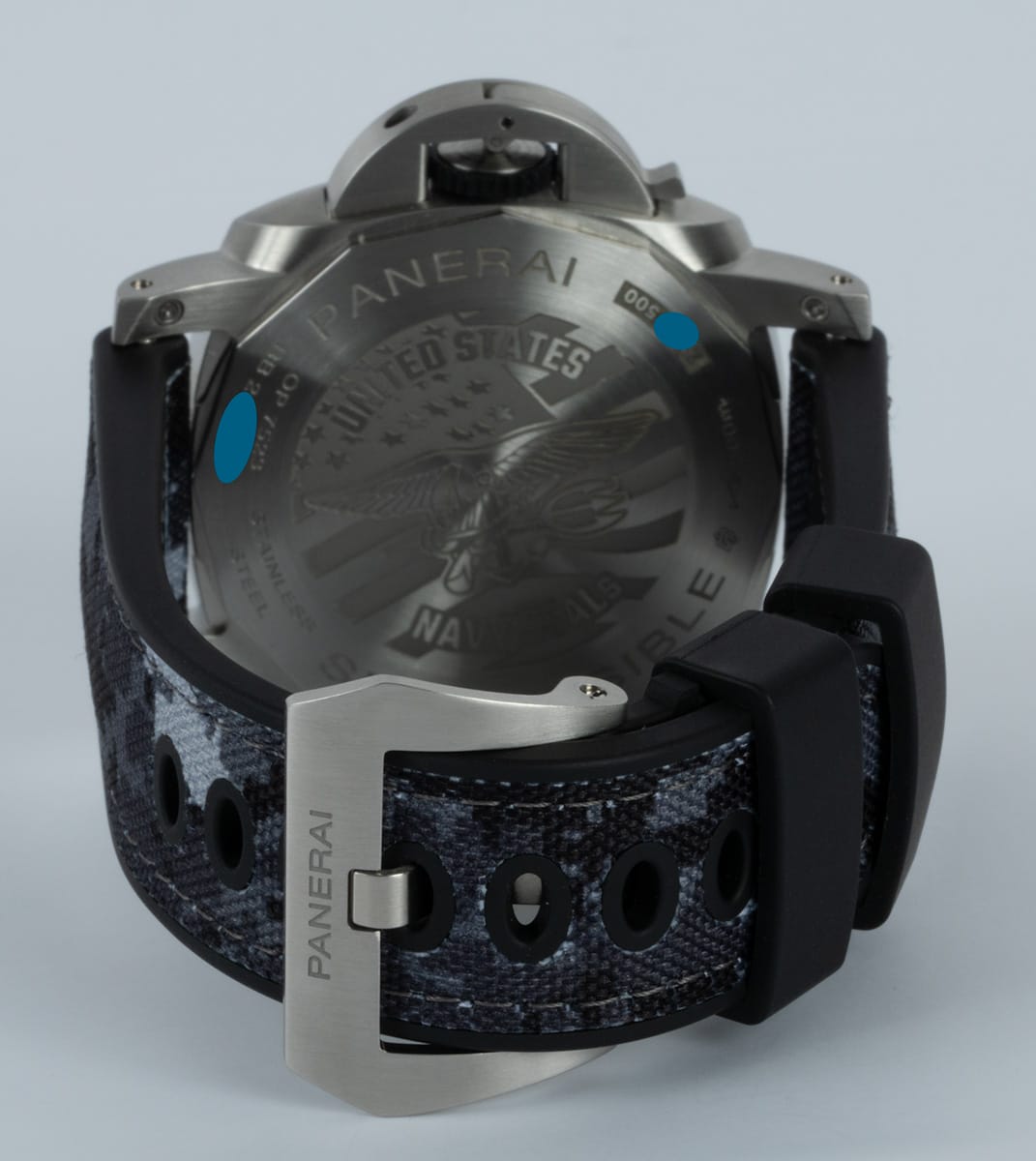 Rear / Band View of Submersible GMT Navy Seals