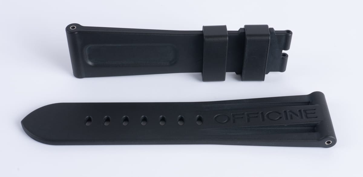 Yet another Photo of  of Black Rubber Strap