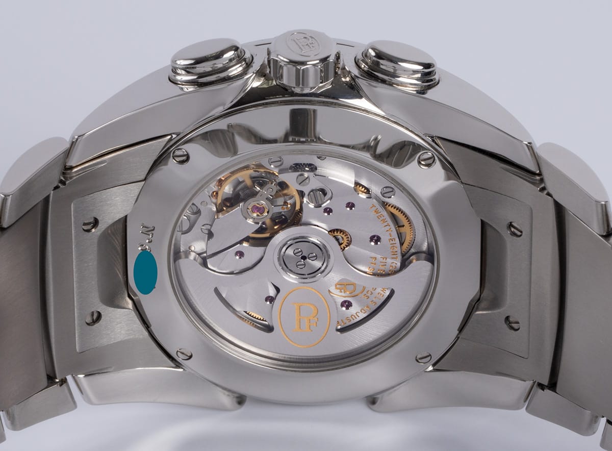 Caseback of Tonda Metrographe