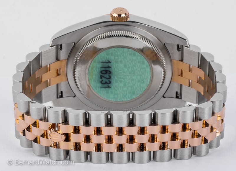 Rear / Band View of Datejust