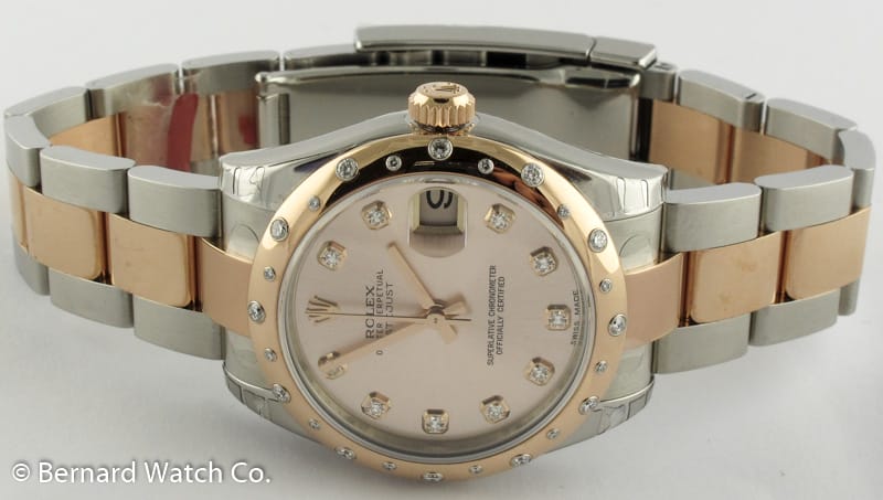 Front View of Datejust Midsize 31MM