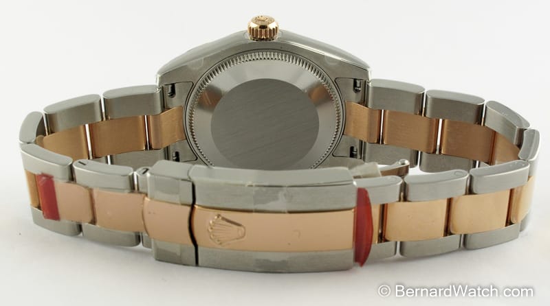 Rear / Band View of Datejust Midsize 31MM