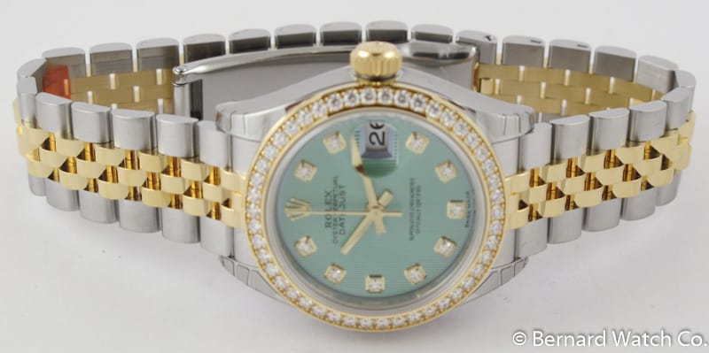 Front View of Ladies Datejust 28