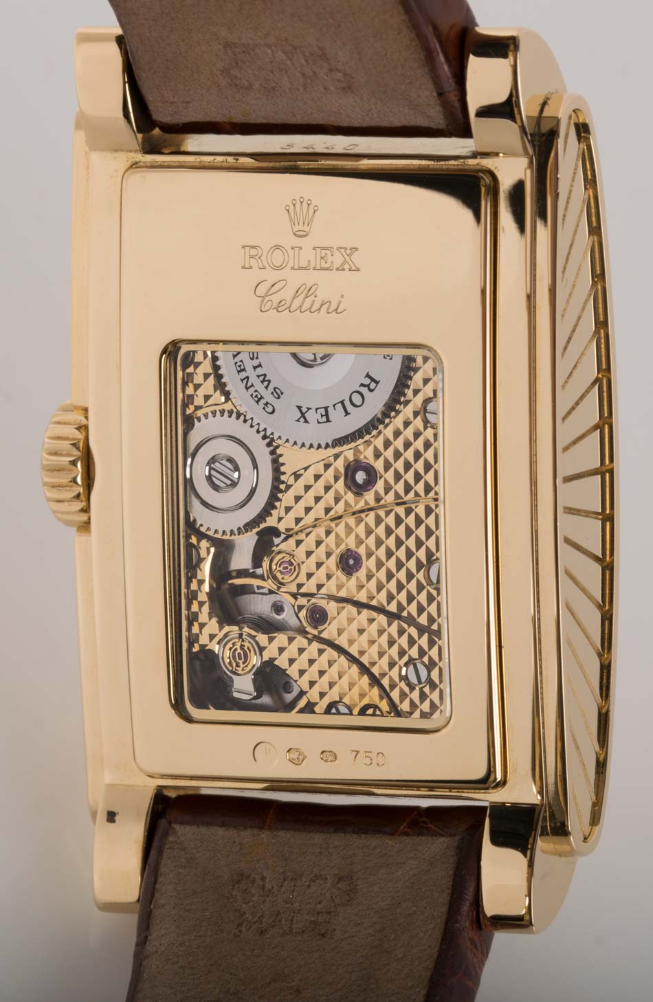 Caseback of Cellini Prince