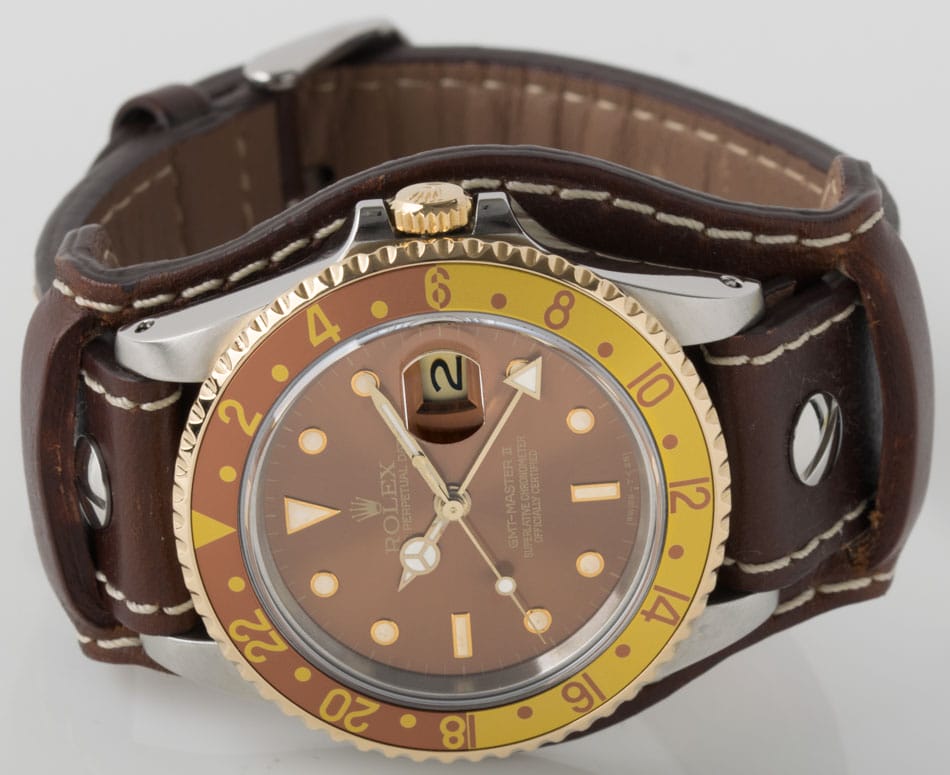 Front View of GMT-Master II 'Root Beer'