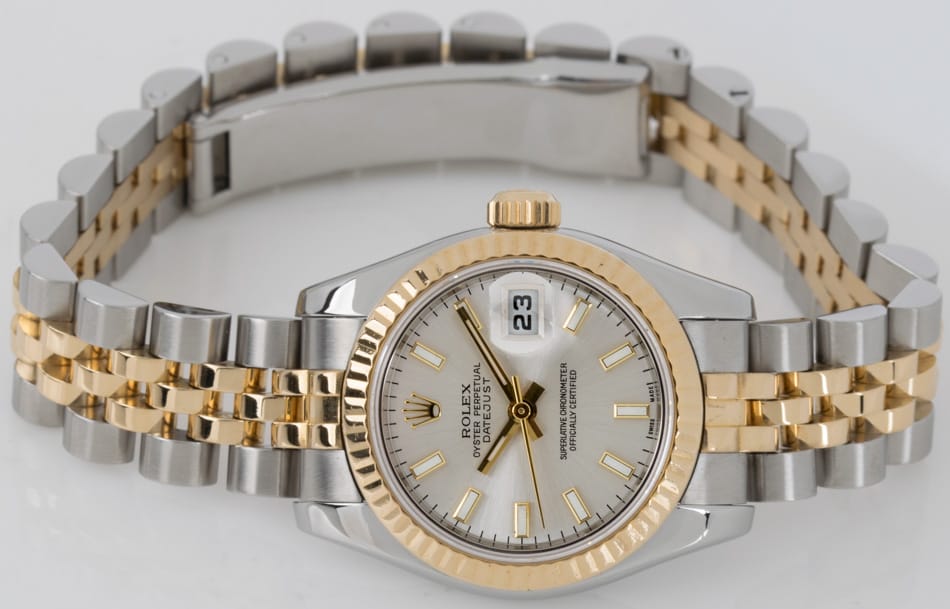 Front View of Ladies Datejust
