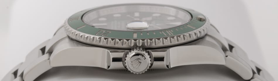 Crown Side Shot of Submariner Date