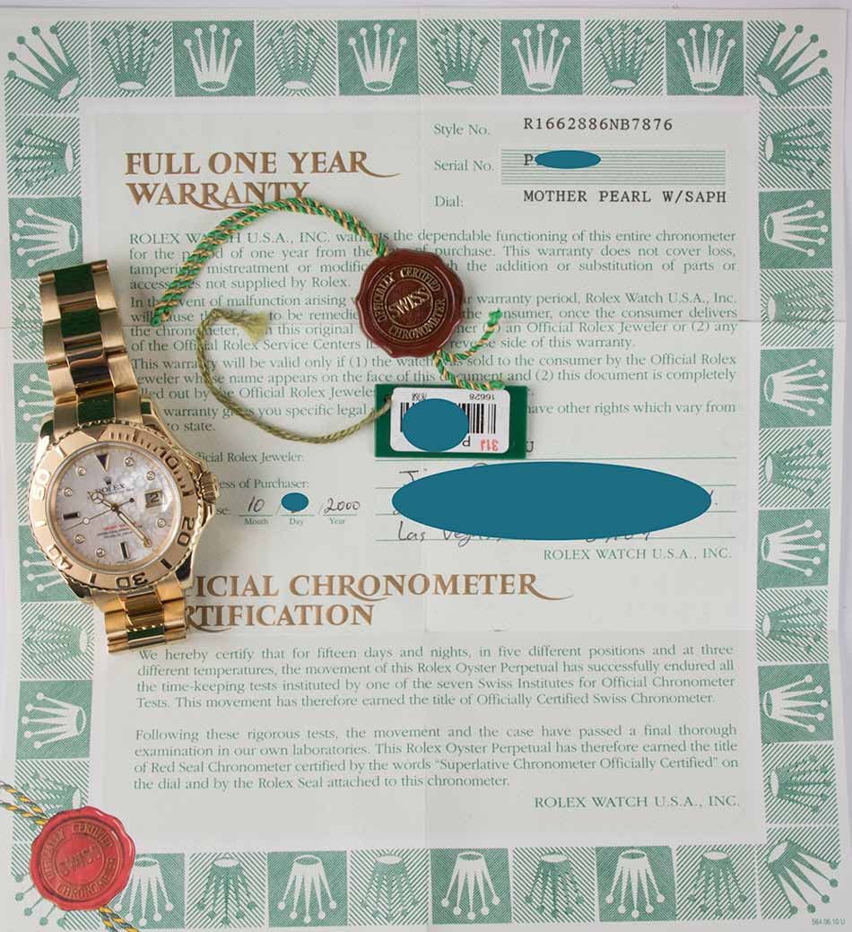 Paper shot of Yacht-Master