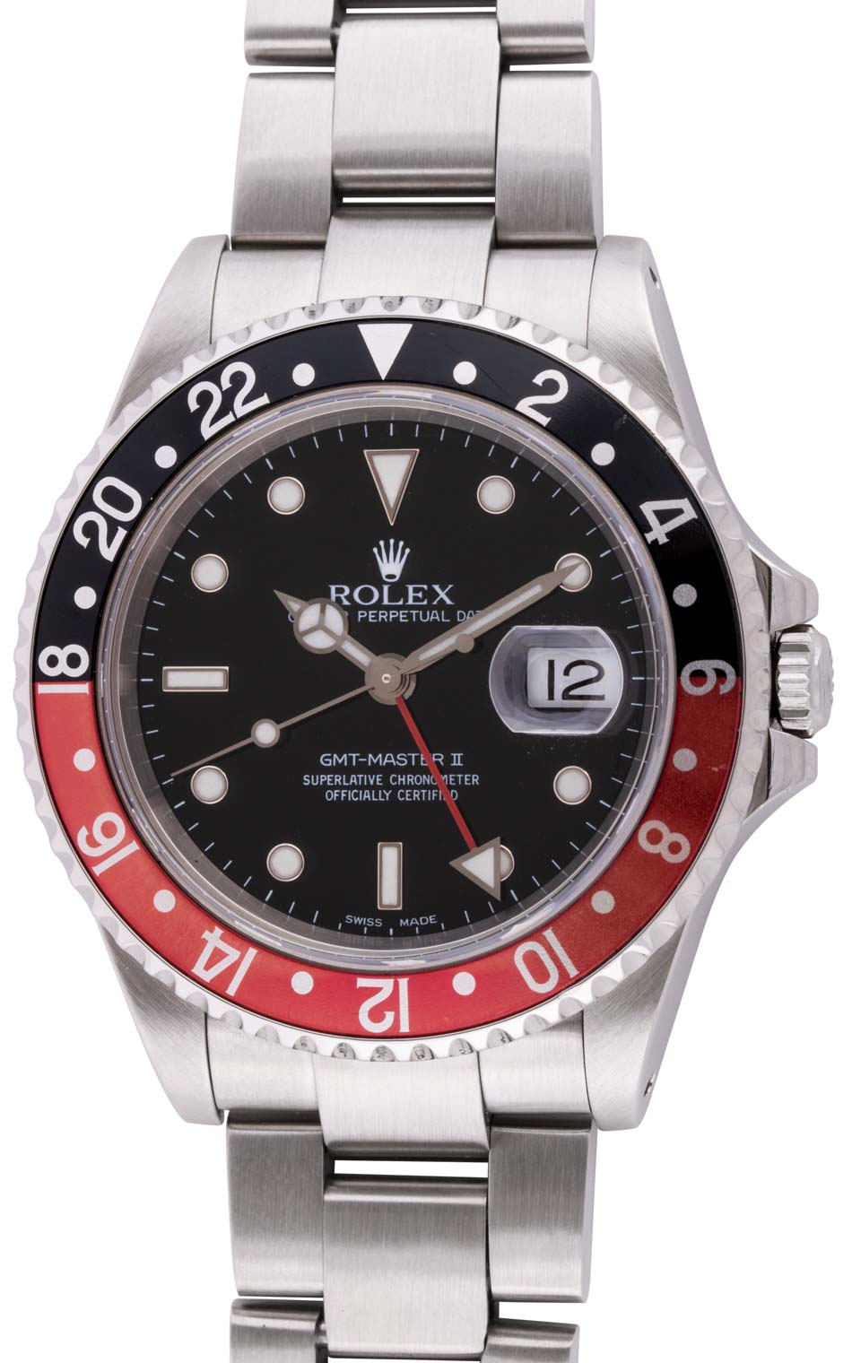 Rolex GMT Master II Coke 16710 SOLD OUT black dial on