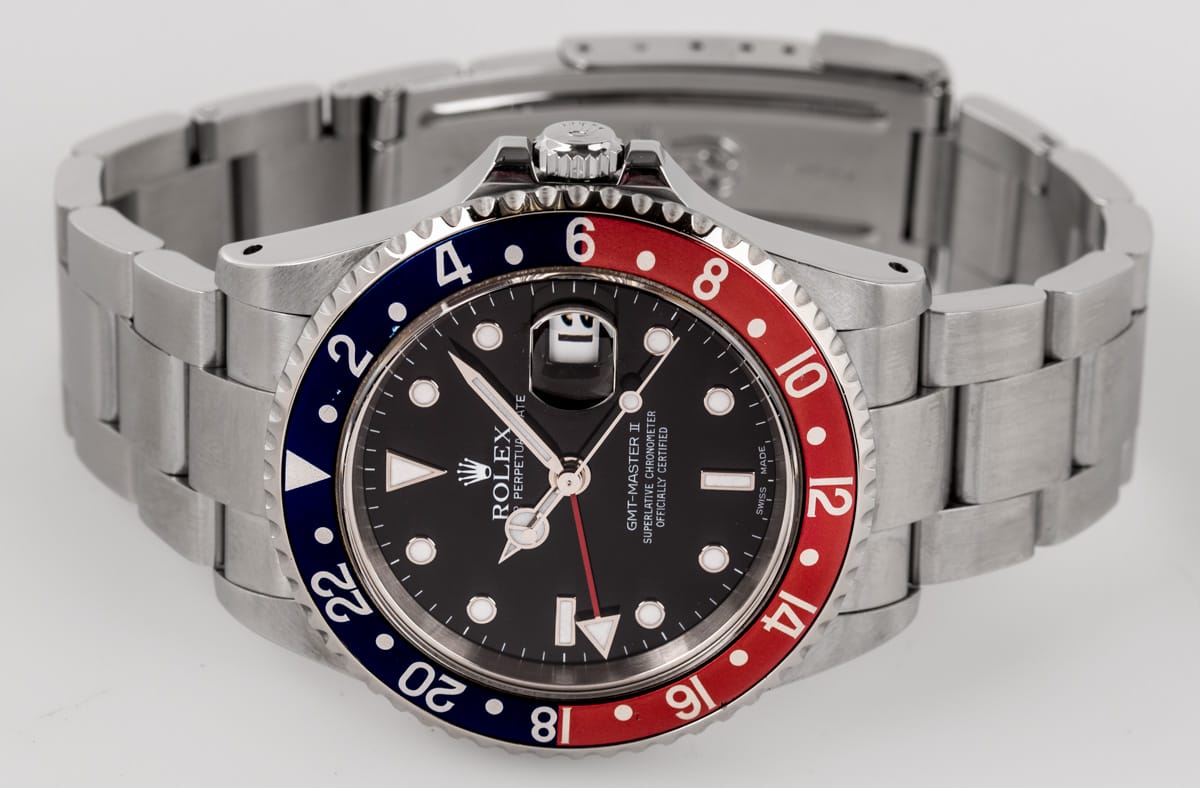 Front View of GMT-Master II 'Pepsi'