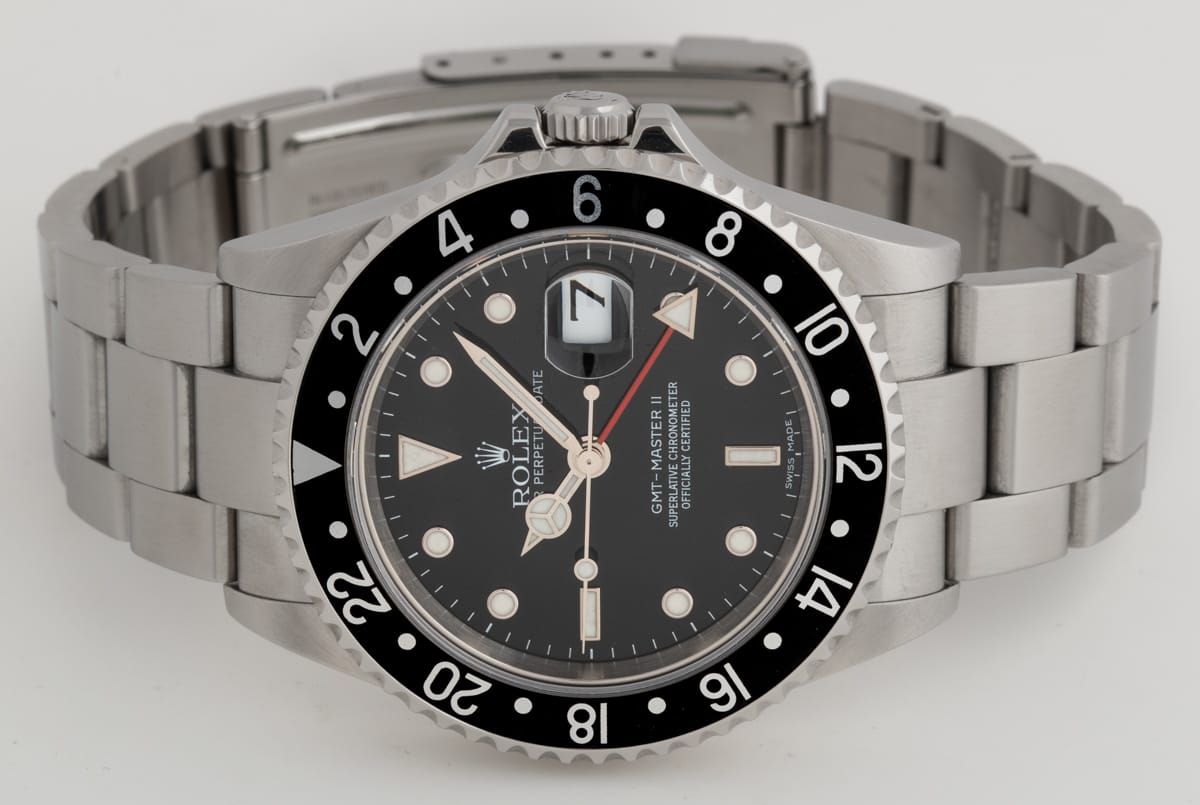 Front View of GMT-Master II 'Stick / Error Dial'