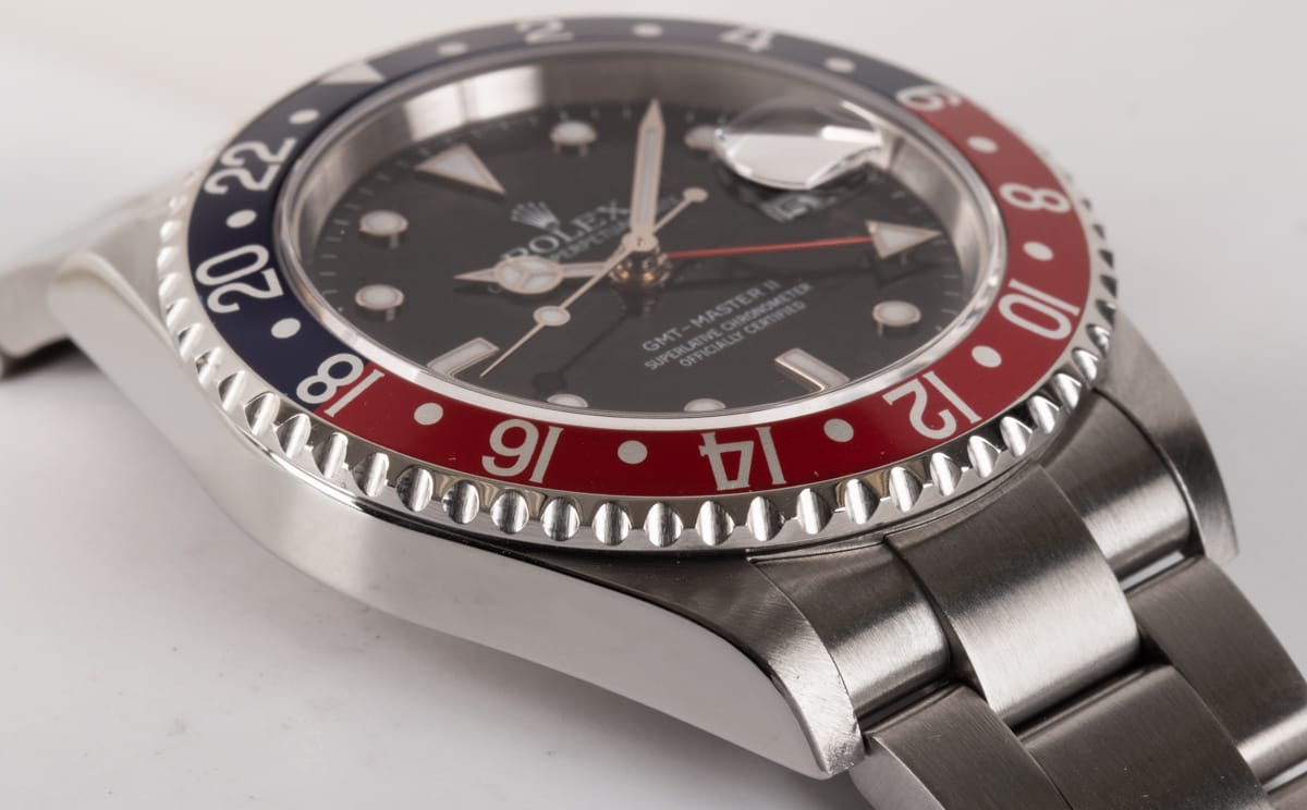 9' Side Shot of GMT-Master II 'Stick Dial'