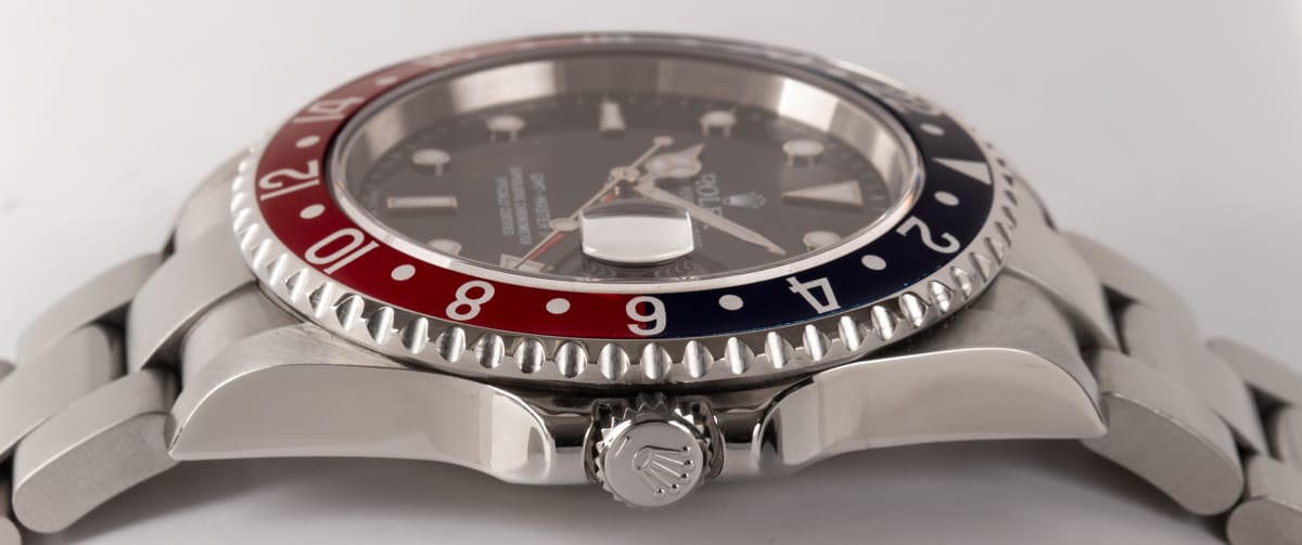 Crown Side Shot of GMT-Master II 'Stick Dial'