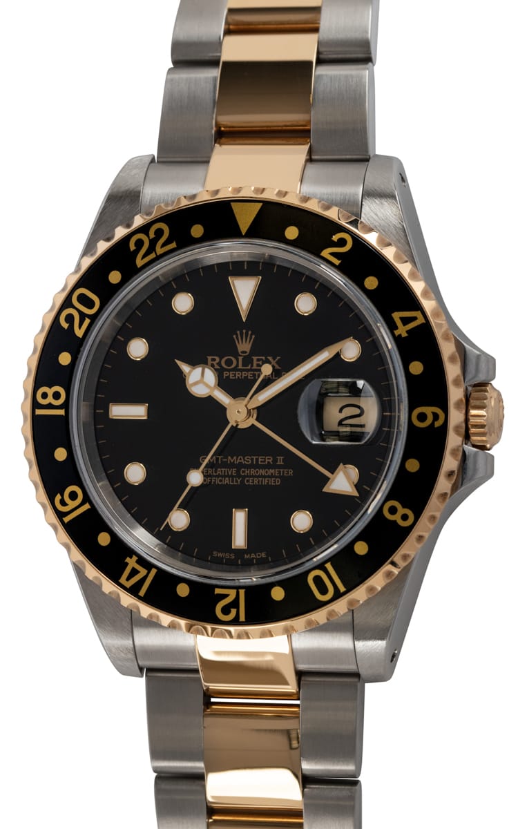 Rolex - GMT-Master II : 16713 : SOLD OUT : black dial on Heavy 