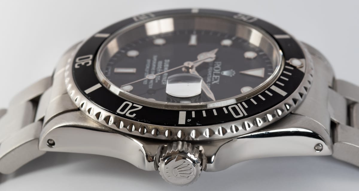 Crown Side Shot of Submariner Date