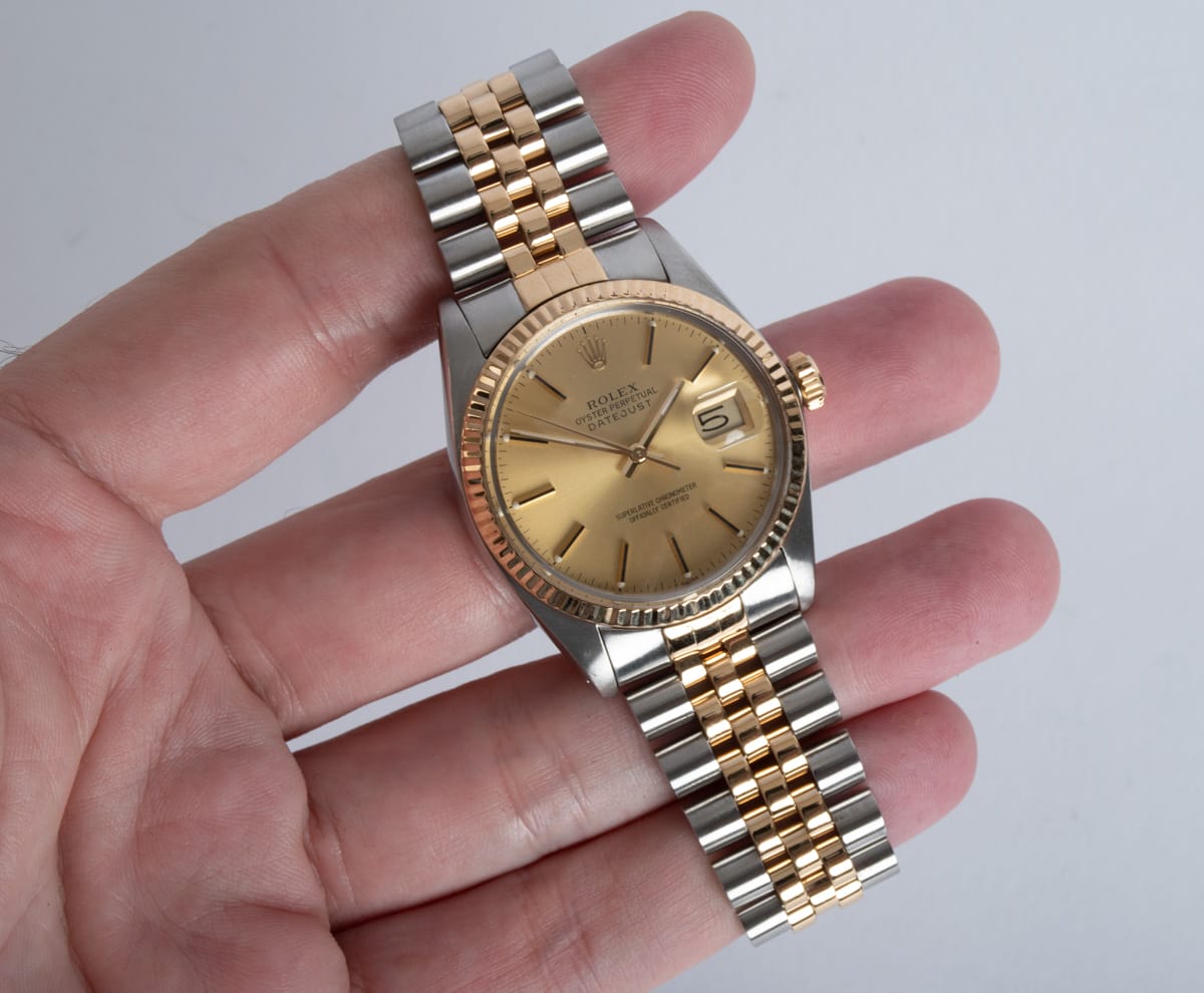 Dial Shot of Datejust 36