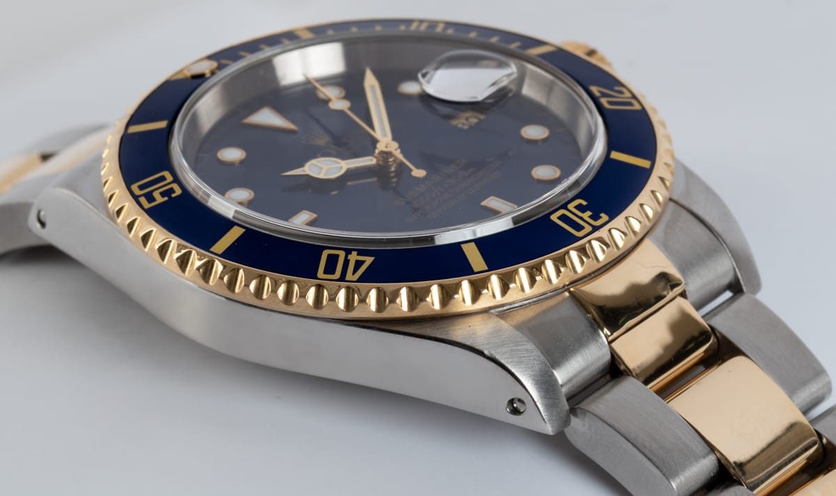 9' Side Shot of Submariner Date 'Swiss Only'