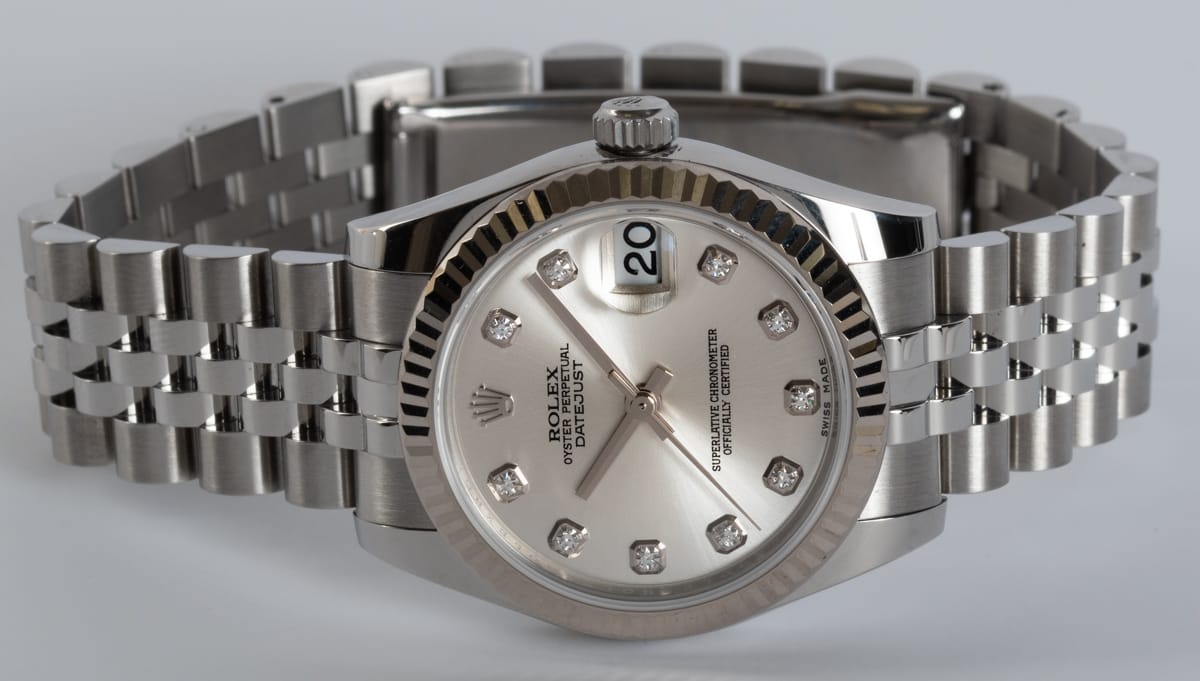 Front View of Datejust Midsize 31MM