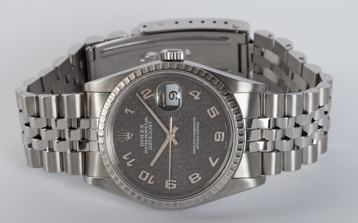 Front View of Datejust 'Jubilee Dial'