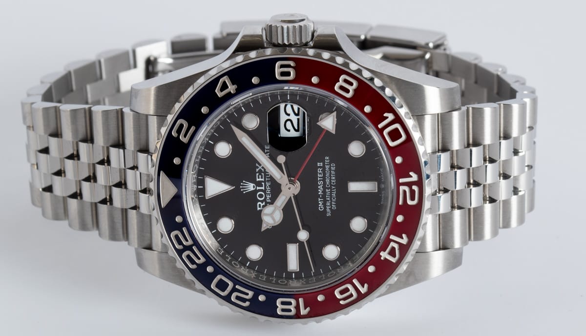 Front View of  GMT-Master II 'Pepsi'