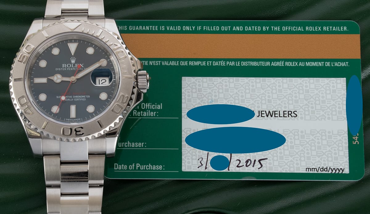 Paper shot of Yacht-Master