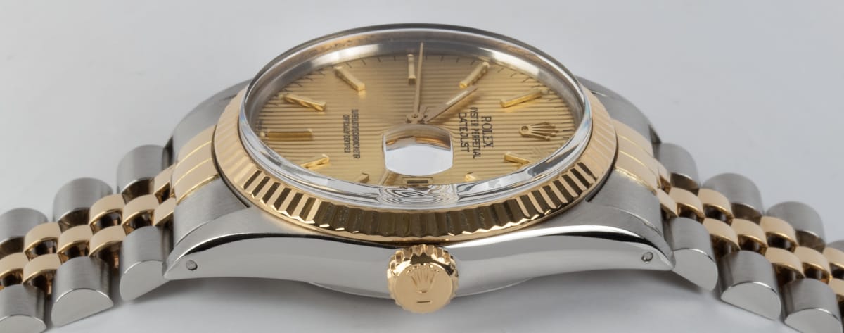 Crown Side Shot of Datejust 36