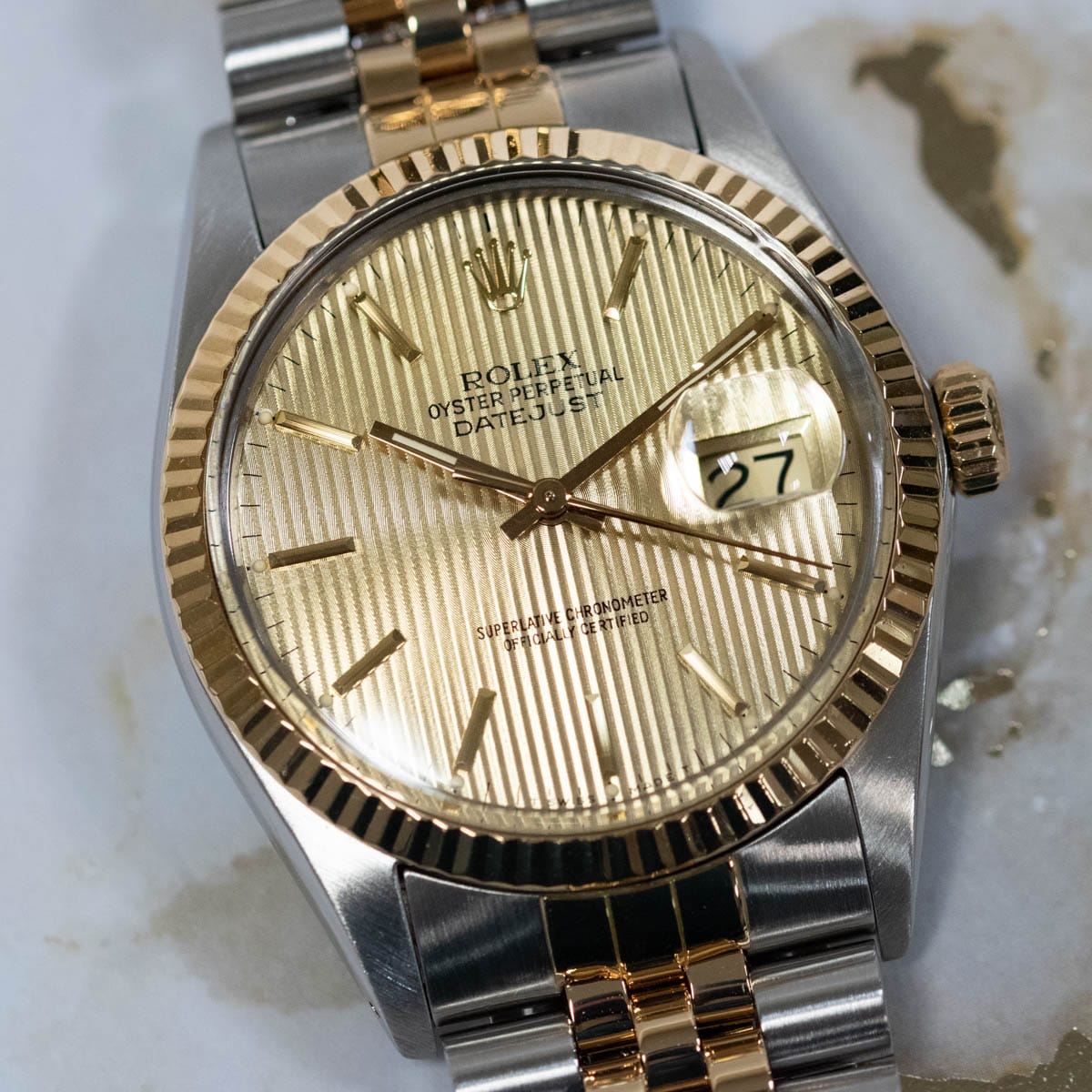 Stylied photo of  of Datejust 36