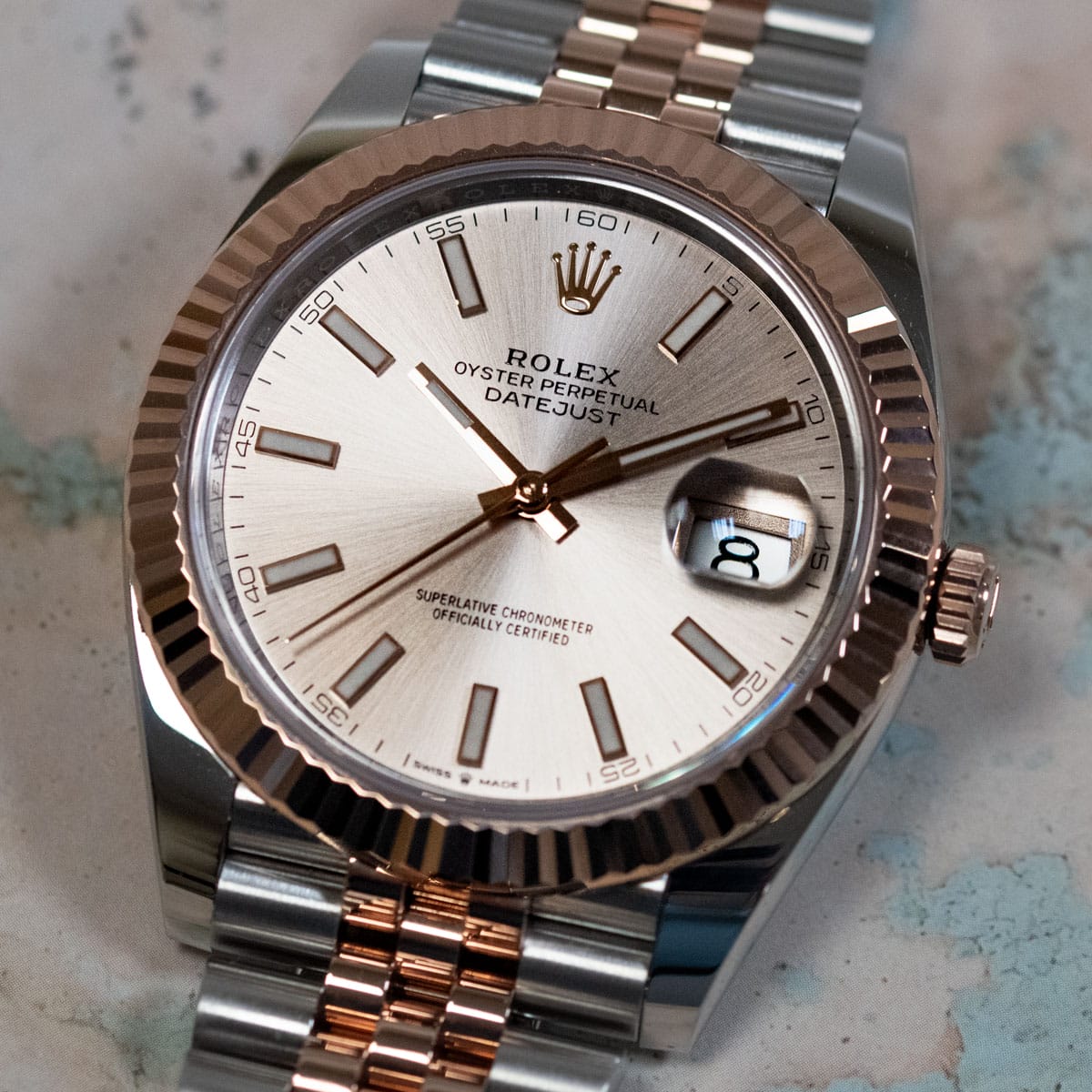 Stylied photo of  of Datejust 41