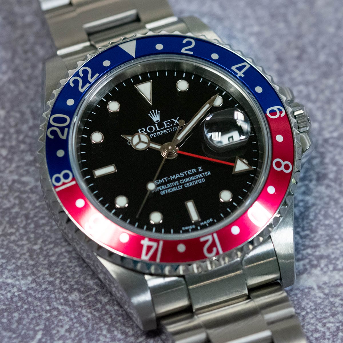 Stylied photo of  of GMT-Master II