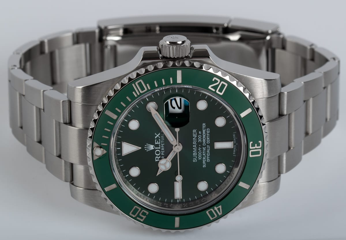 Front View of Submariner Date 'Hulk'