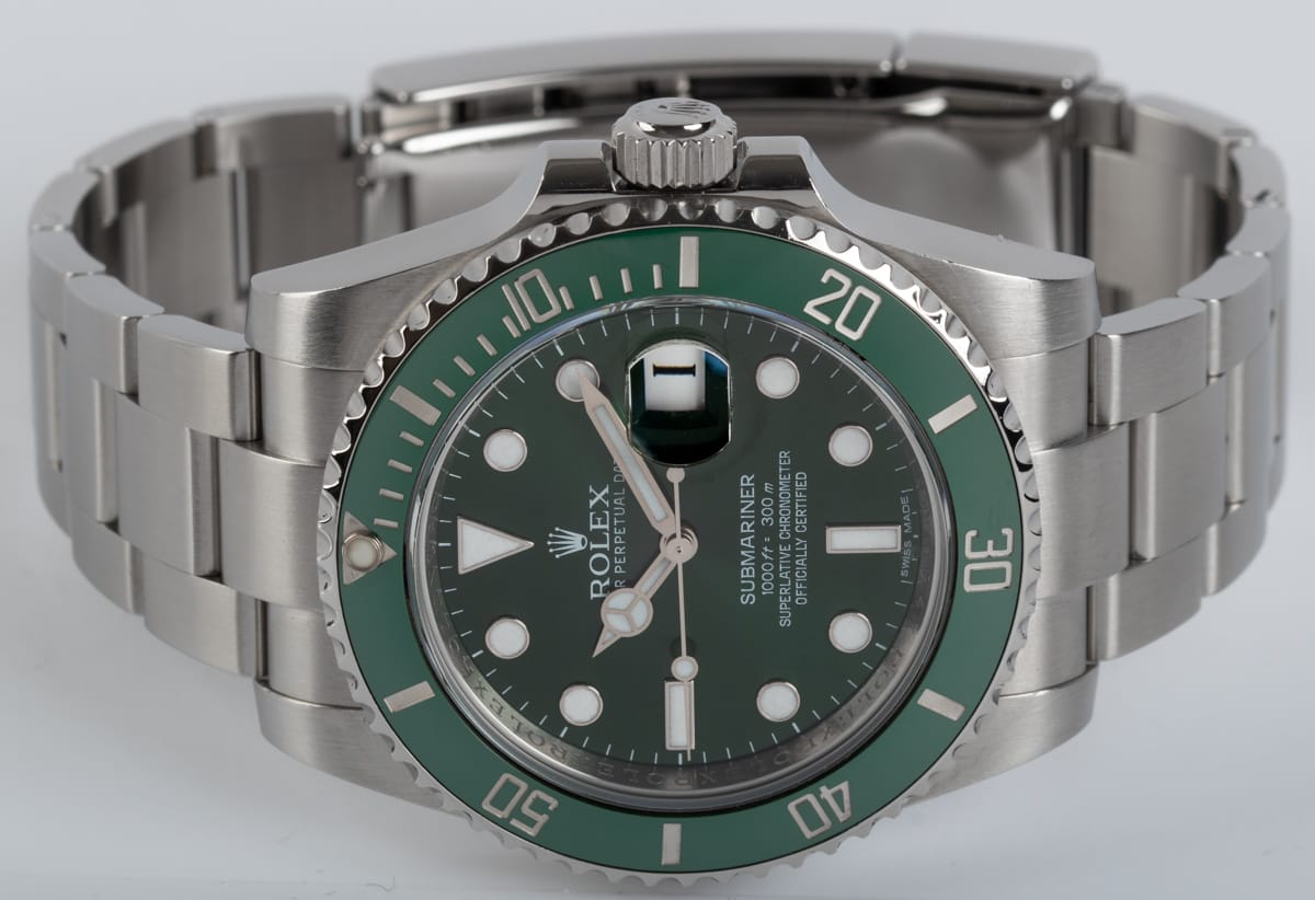 Front View of Submariner Date 'Hulk'