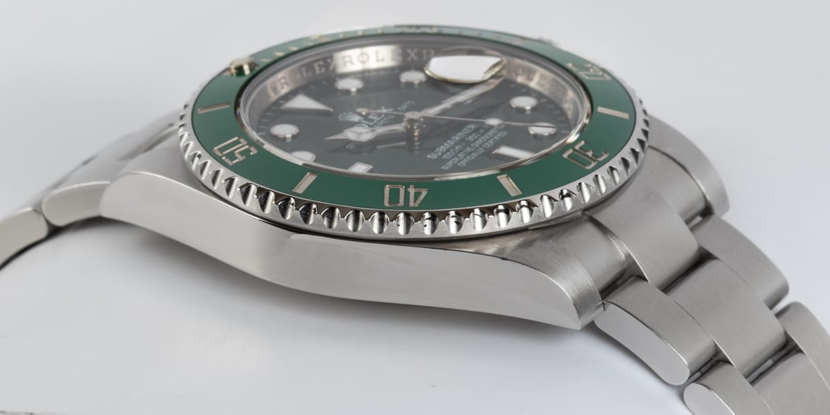 9' Side Shot of Submariner Date 'Hulk'