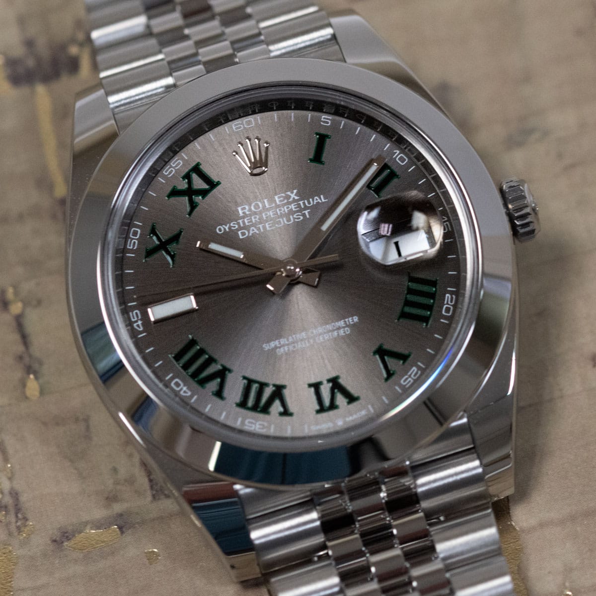 Extra Shot of Datejust 41 'Wimbledon'