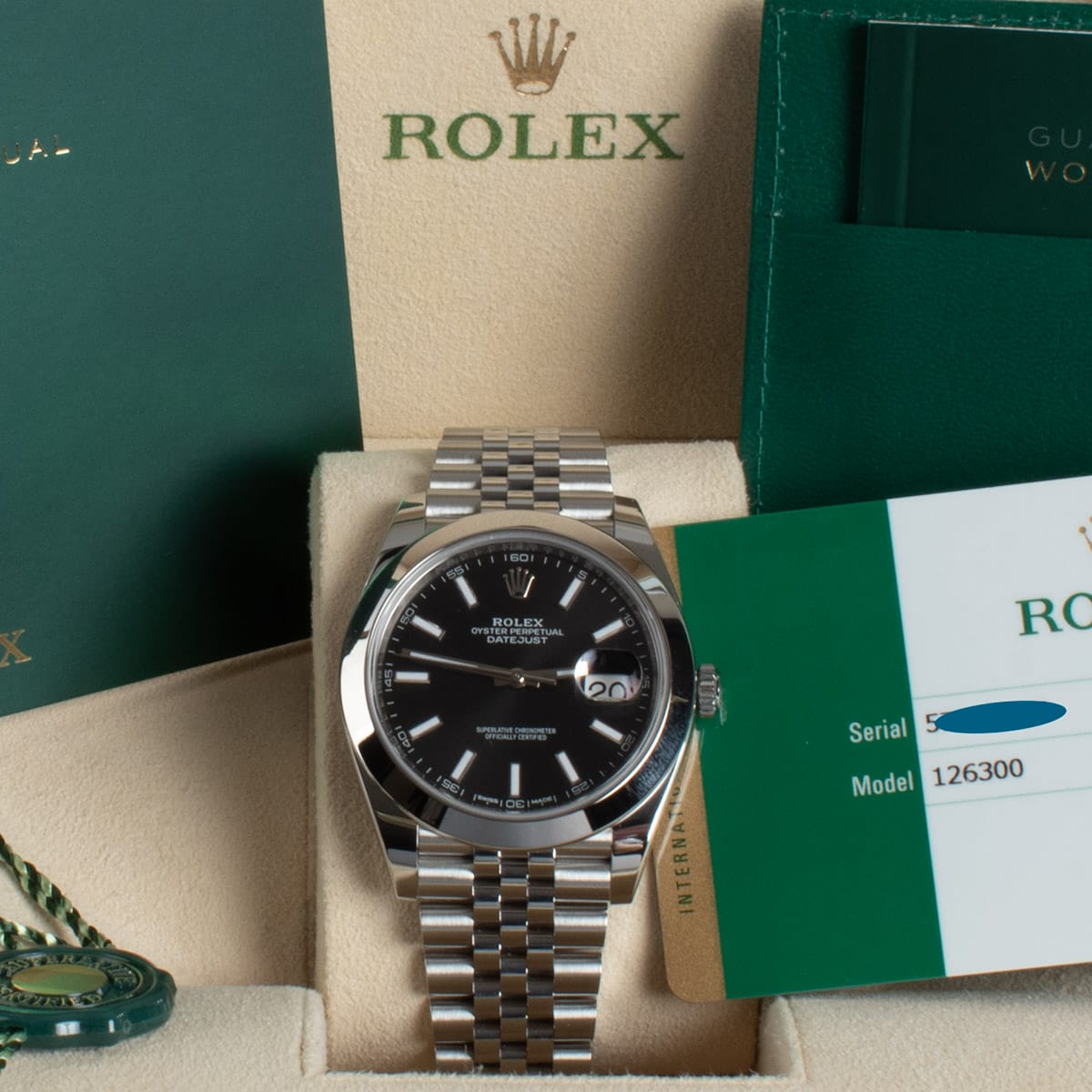 View in Box of Datejust 41