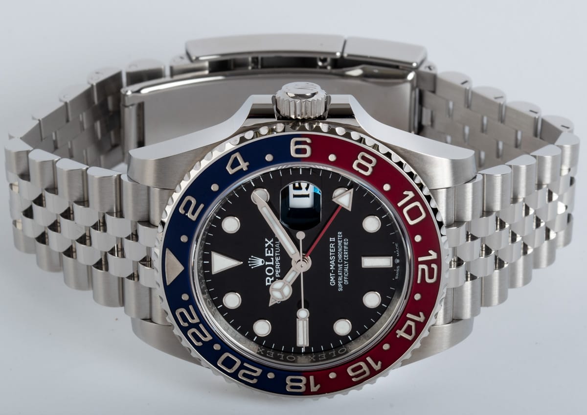 Front View of GMT-Master II 'Pepsi'