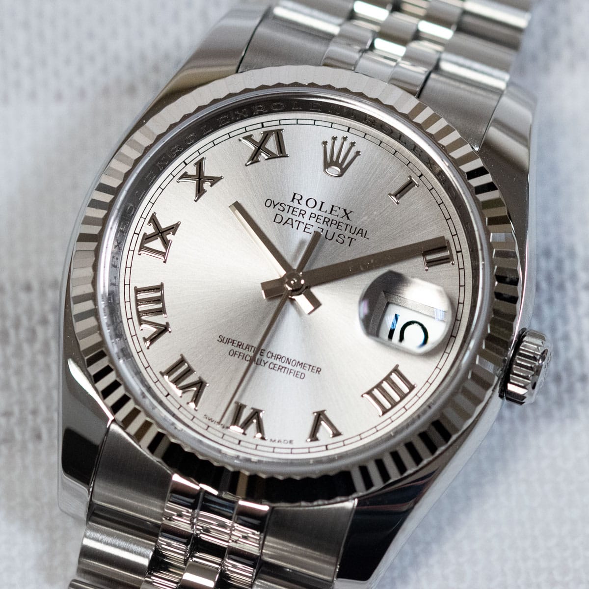Stylied photo of  of Datejust 36