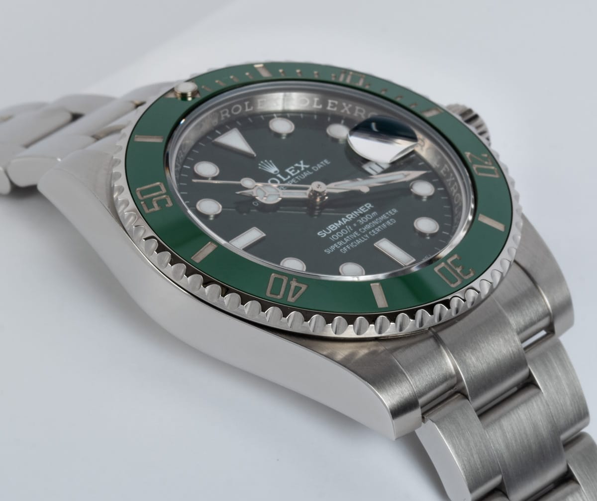 9' Side Shot of Submariner Date 'Hulk'