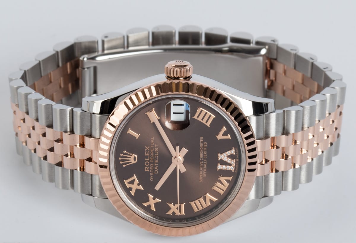 Front View of Datejust Midsize 31MM