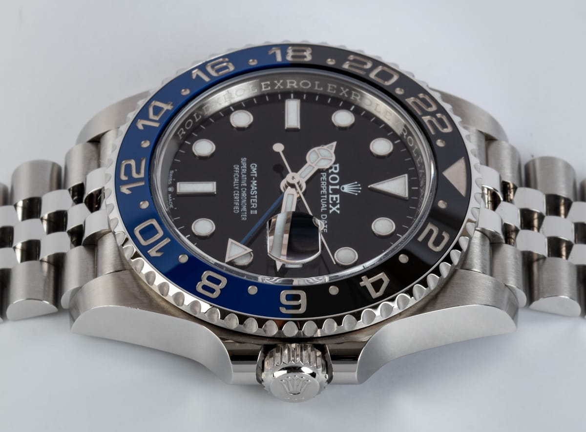 Crown Side Shot of GMT-Master II 'Batgirl'