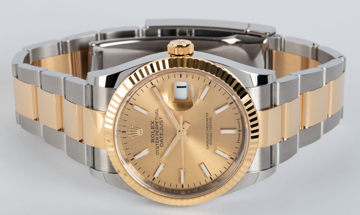 Front View of Datejust 36