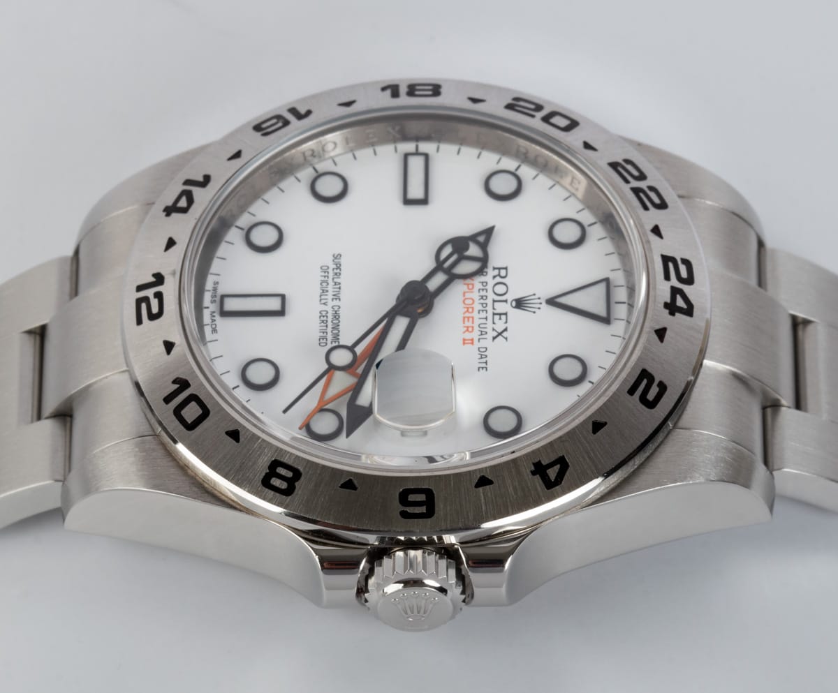 Crown Side Shot of Explorer II 'Polar'